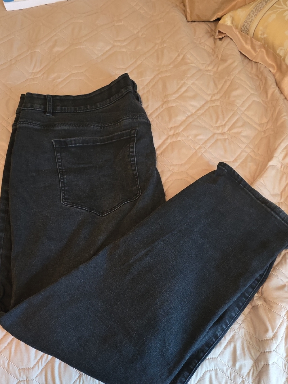 Lane Bryant Dark Wash Straight Leg Jeans